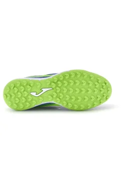 Scarpe da calcetto blu con inserti verdi Joma Gambeta 2603