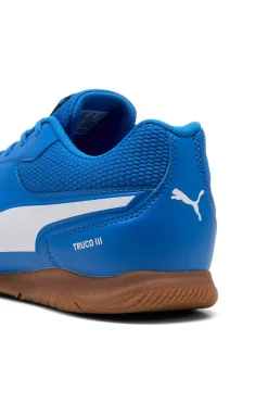 Scarpe da calcetto blu suola indoor Truco III Puma