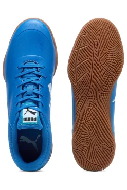 Scarpe da calcetto blu suola indoor Truco III Puma