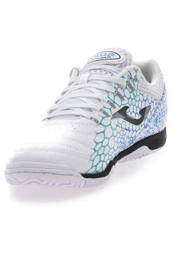 Scarpe da Calcetto FutSal Bianche e Azzurre JOMA MAXIMA 2532 Indoor