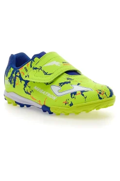 Scarpe da Calcetto Giallo Fluo Con Strappo Joma Megatron Jr 2409