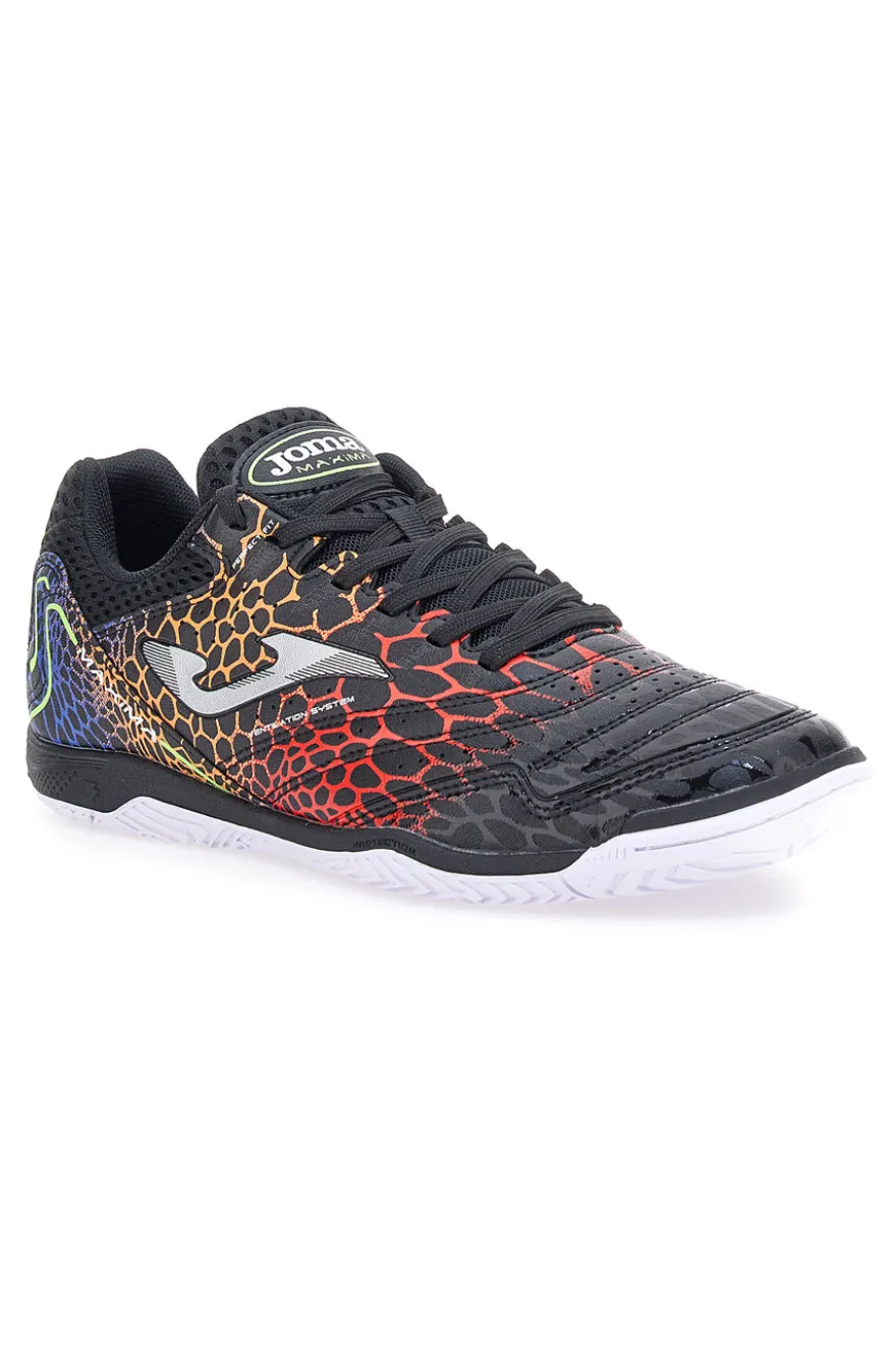 Scarpe da calcetto indoor nere con suola bianca JOMA MAXIMA 2431