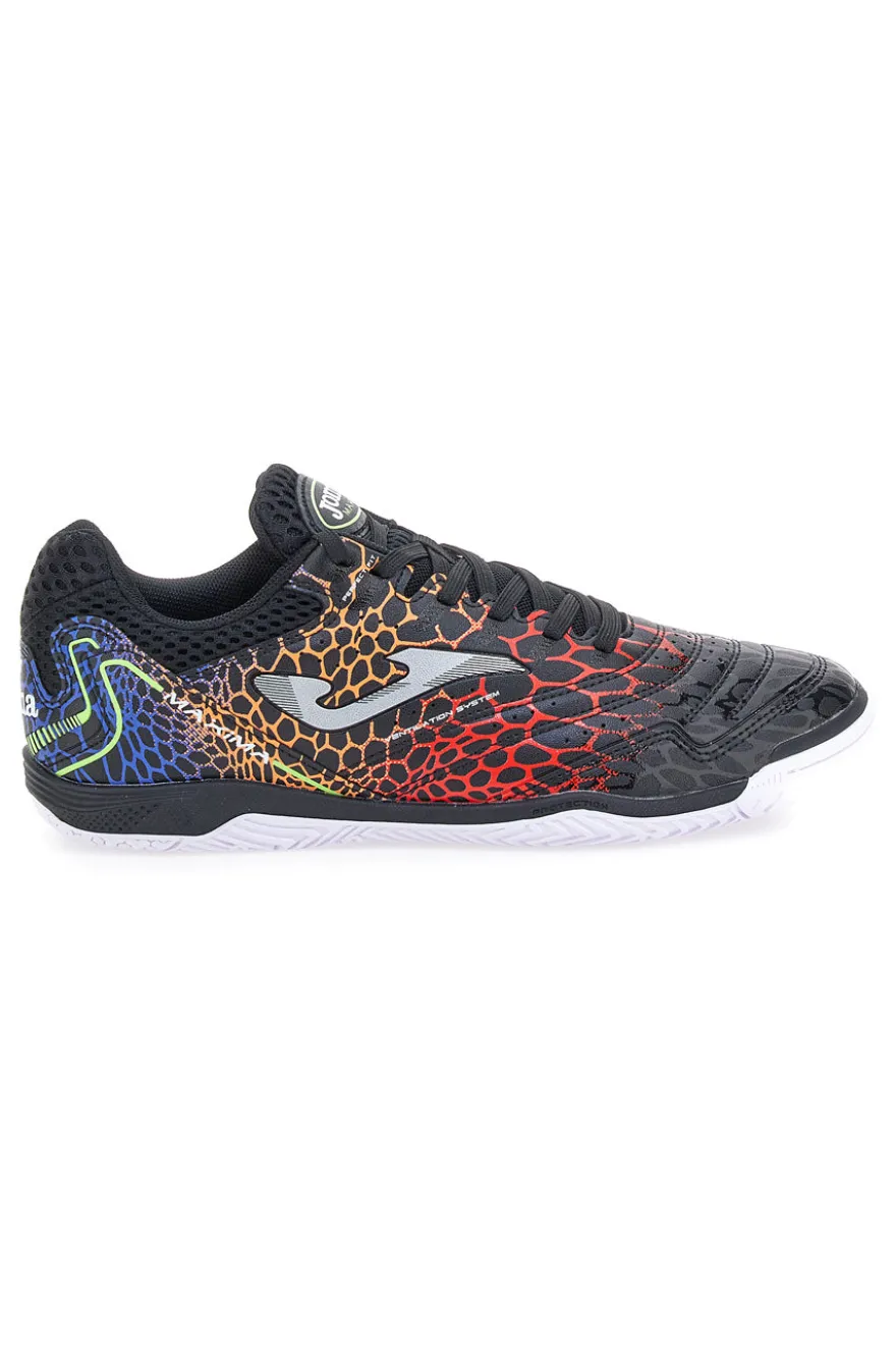Scarpe da calcetto indoor nere con suola bianca JOMA MAXIMA 2431