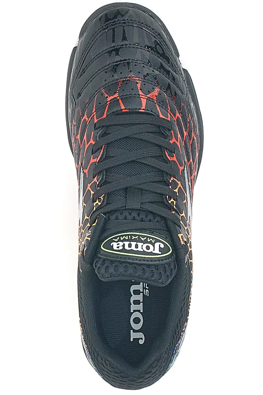 Scarpe da calcetto indoor nere con suola bianca JOMA MAXIMA 2431