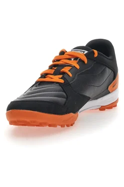 Scarpe da Calcetto Indoor Nere e Arancio Puma Pressing IV TT
