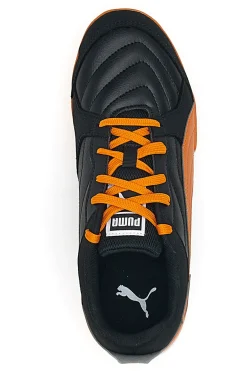 Scarpe da Calcetto Indoor Nere e Arancio Puma Pressing IV TT