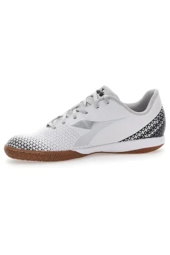 Scarpe da Calcetto Indoor Bianche con Logo Silver Diadora Pichichi 6 Idr