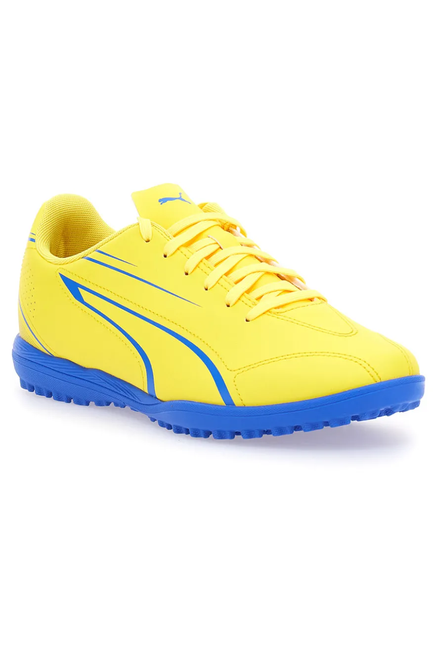 Scarpe da Calcetto indoor Gialle e suola blu Puma Vitoria TT