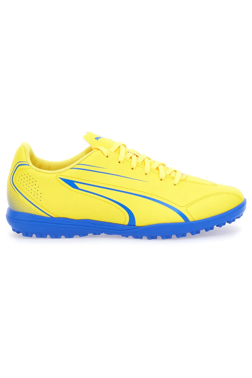 Scarpe da Calcetto indoor Gialle e suola blu Puma Vitoria TT