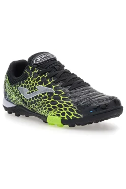 Scarpe da calcetto nere con dettagli fluo Joma Maxima 2531