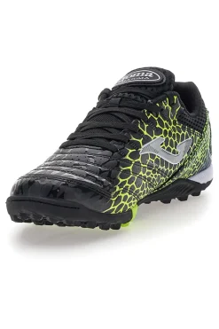 Scarpe da calcetto nere con dettagli fluo Joma Maxima 2531