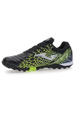 Scarpe da calcetto nere con dettagli fluo Joma Maxima 2531
