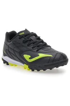 Scarpe da calcetto nere con dettagli lime Joma EVOLUTION JR 2501