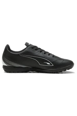 Scarpe da calcetto nere con suola turf Puma Vittoria II TT
