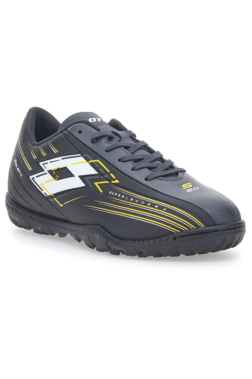 Scarpe da Calcetto Nere Lotto Solista 700 VII TF JR