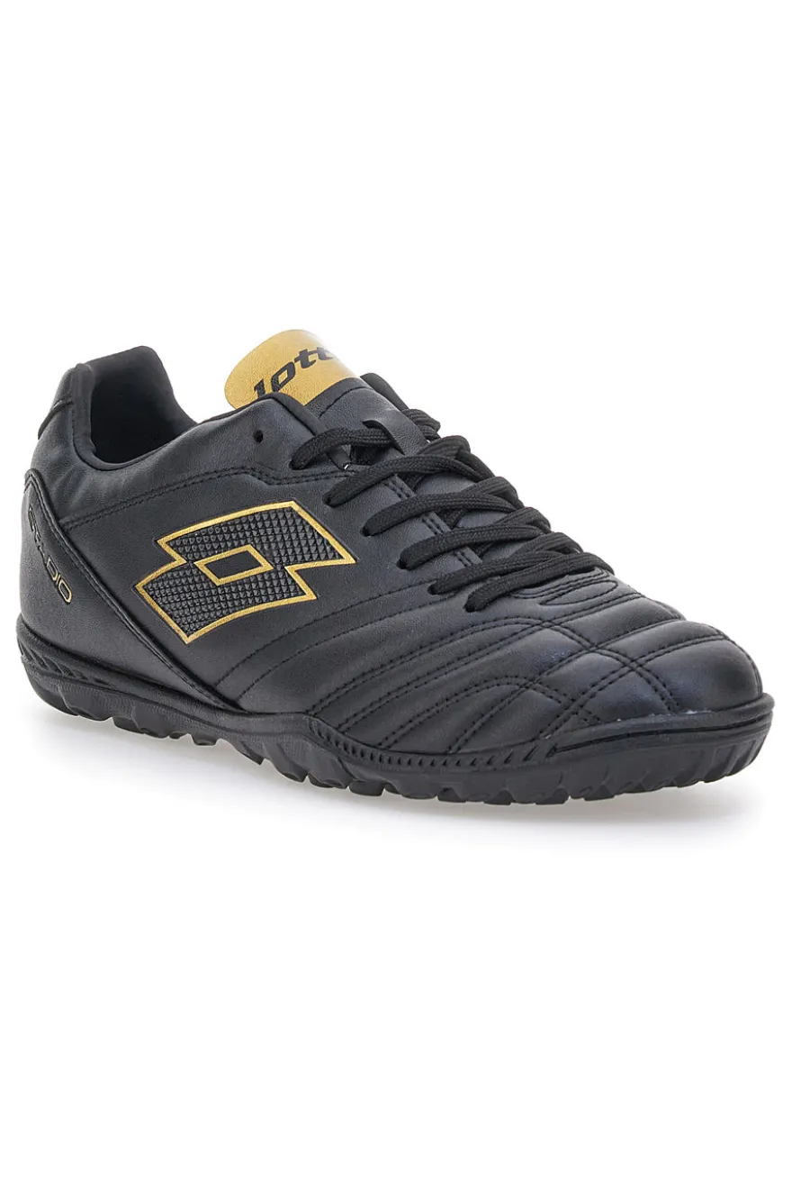 Scarpe da calcetto nere per terreni sintetici LOTTO STADIO 705 TF
