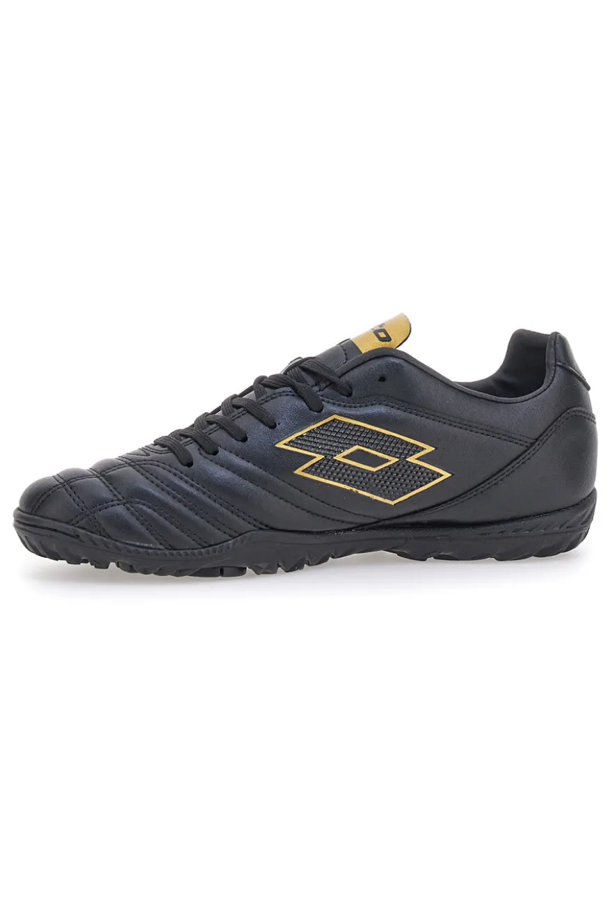Scarpe da calcetto nere per terreni sintetici LOTTO STADIO 705 TF