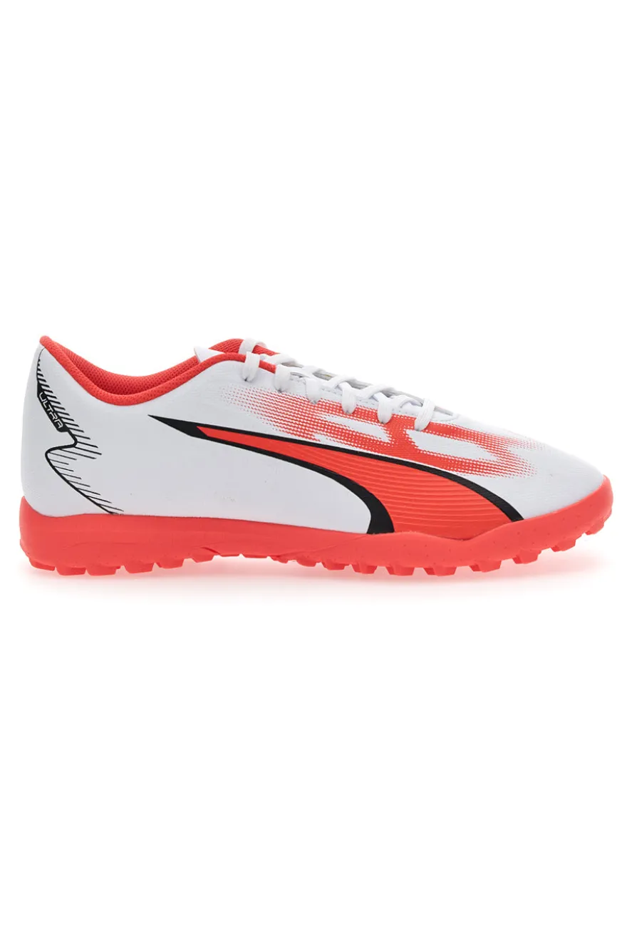 Scarpe da Calcetto Puma Ultra Play TT Bianche e Arancioni