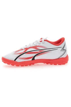 Scarpe da Calcetto Puma Ultra Play TT Jr Bianche e Arancioni