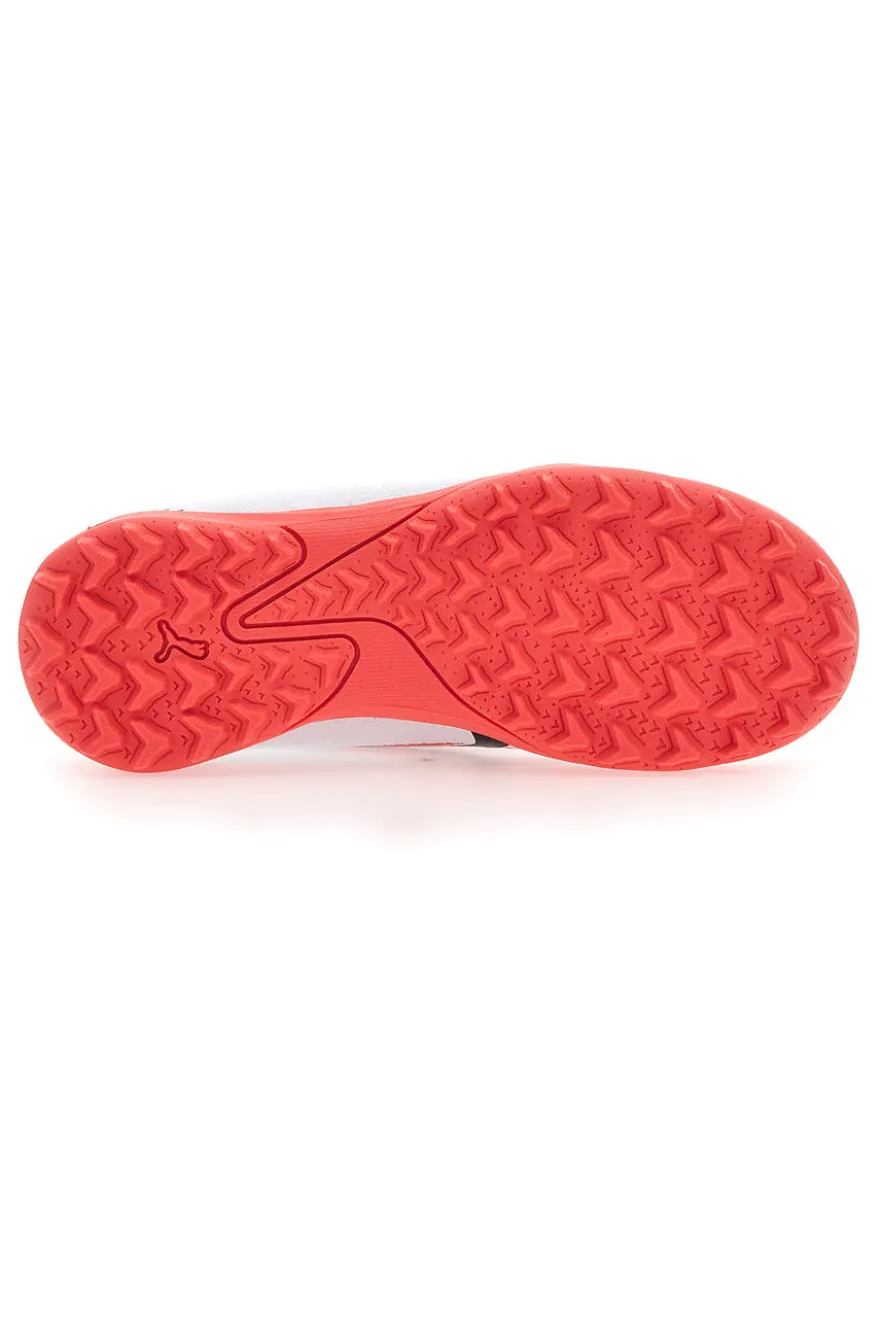 Scarpe da Calcetto Puma Ultra Play TT Jr Bianche e Arancioni
