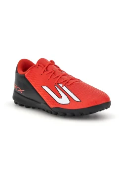 Scarpe da calcetto rosse con suola TF e tacchetti bassi Skechers SKX_2 Club TF