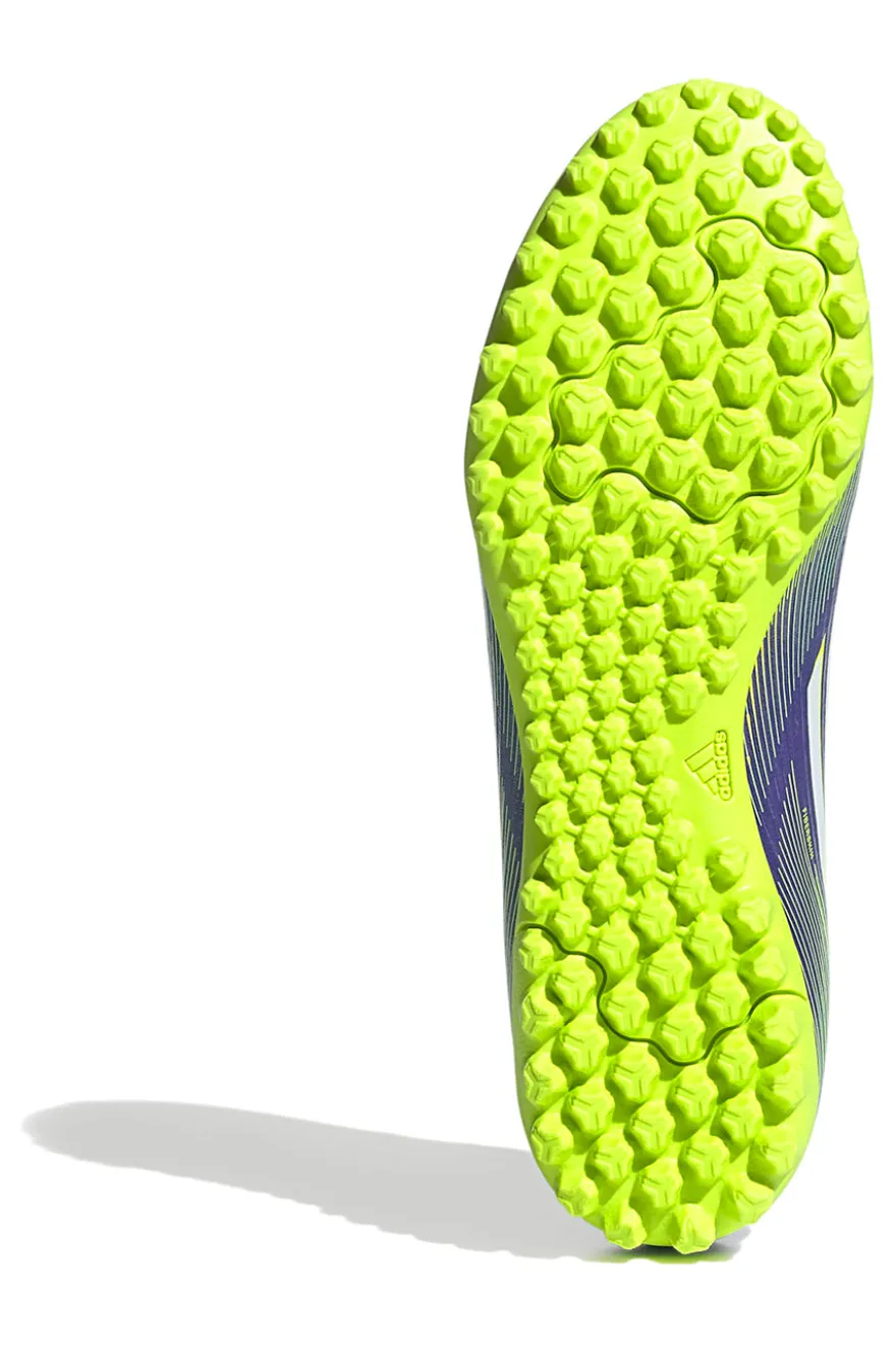 Scarpe da calcetto viola con suola turf Adidas F50 Club TF