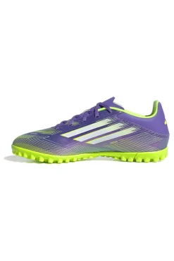 Scarpe da calcetto viola con suola turf Adidas F50 Club TF