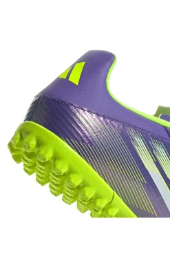 Scarpe da calcetto viola con suola turf Adidas F50 Club TF