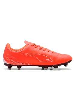 Scarpe da calcio arancioni con logo bianco Puma Vitoria II FG/AG
