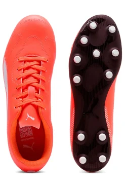 Scarpe da calcio arancioni con logo bianco Puma Vitoria II FG/AG