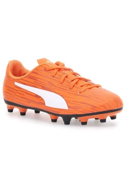 Scarpe da Calcio Arancioni Puma Rapido III FG/AG Jr