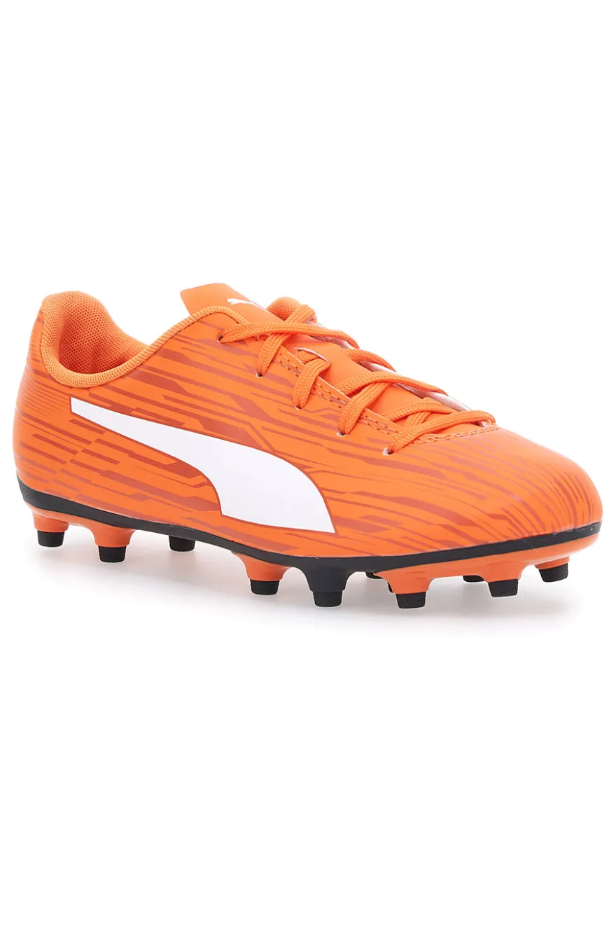 Scarpe da Calcio Arancioni Puma Rapido III FG/AG Jr