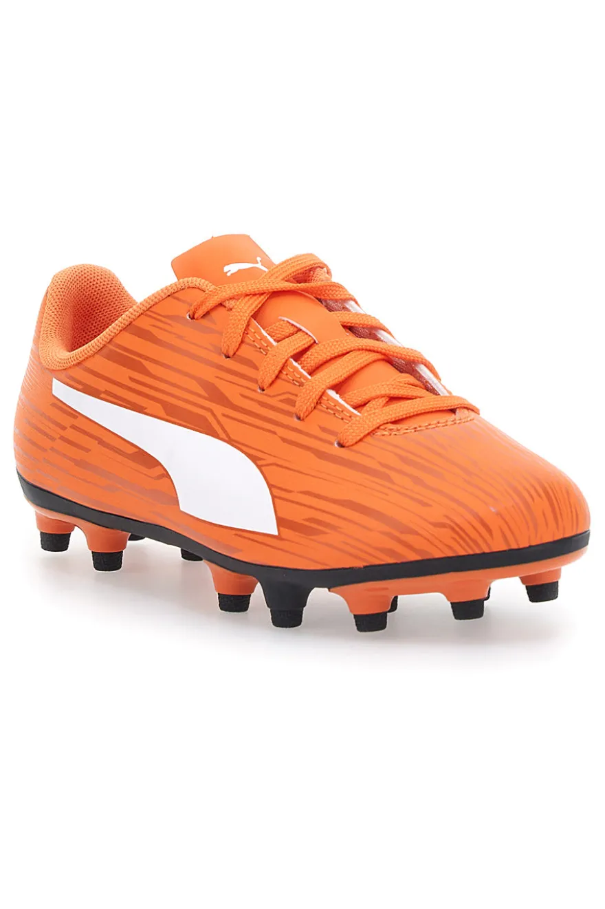 Scarpe da Calcio Arancioni Puma Rapido III FG/AG Jr