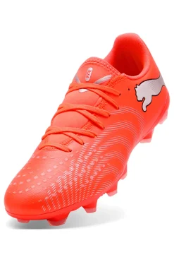 Scarpe da calcio arancioni per terreni naturali e campi sintetici Puma Future 9 Play FG/AG