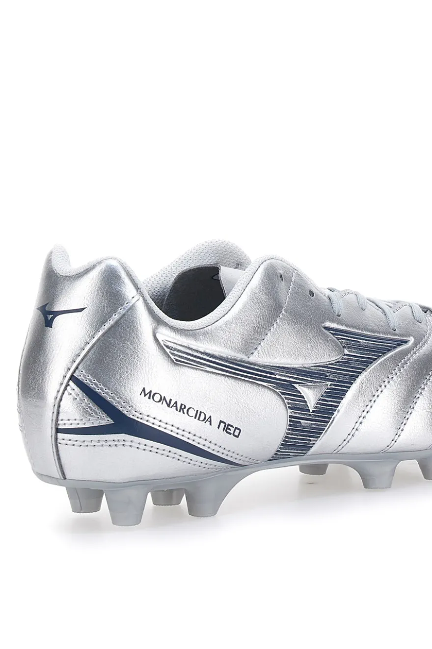 Scarpe da Calcio Argento Per terreni Morbidi MIZUNO MONARCIDA NEO III SELECT