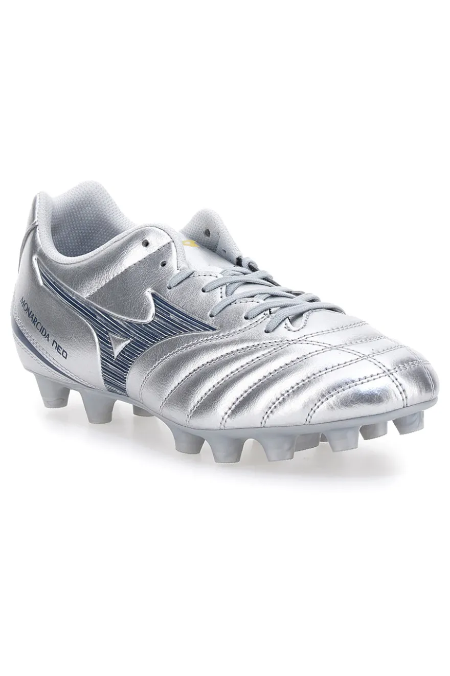 Scarpe da Calcio Argento Per terreni Morbidi MIZUNO MONARCIDA NEO III SELECT