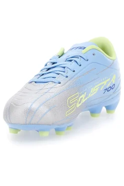Scarpe da Calcio Argento e Blu LOTTO SOLISTA 700 IX FG JR