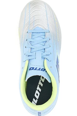 Scarpe da Calcio Argento e Blu LOTTO SOLISTA 700 IX FG JR