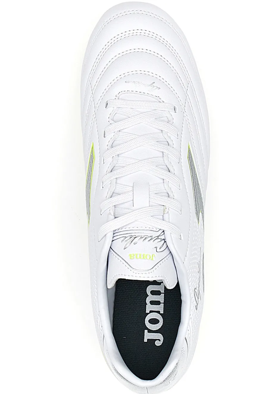 Scarpe da Calcio Bianche Joma Aguila Firm Ground