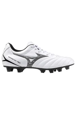 Scarpe da calcio bianche con tacchetti Mizuno Monarcida Neo III Select
