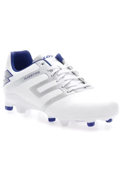 Scarpe da calcio bianche con tacchetti FG LOTTO MAESTRO 700 V FG