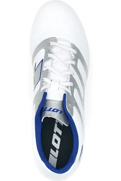 Scarpe da calcio bianche con tacchetti FG LOTTO MAESTRO 700 V FG