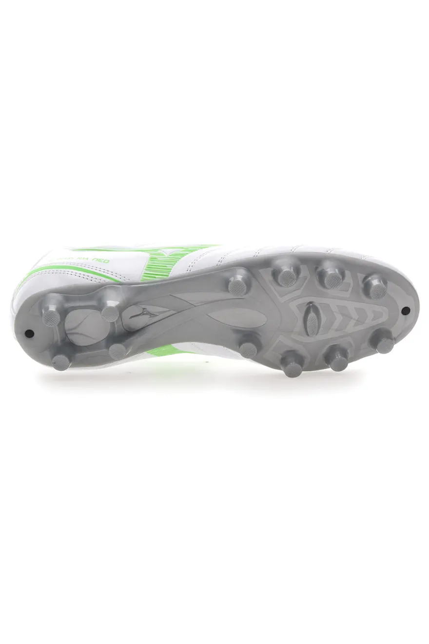 Scarpe da Calcio Bianche Per terreni Morbidi MIZUNO MONARCIDA NEO III SELECT