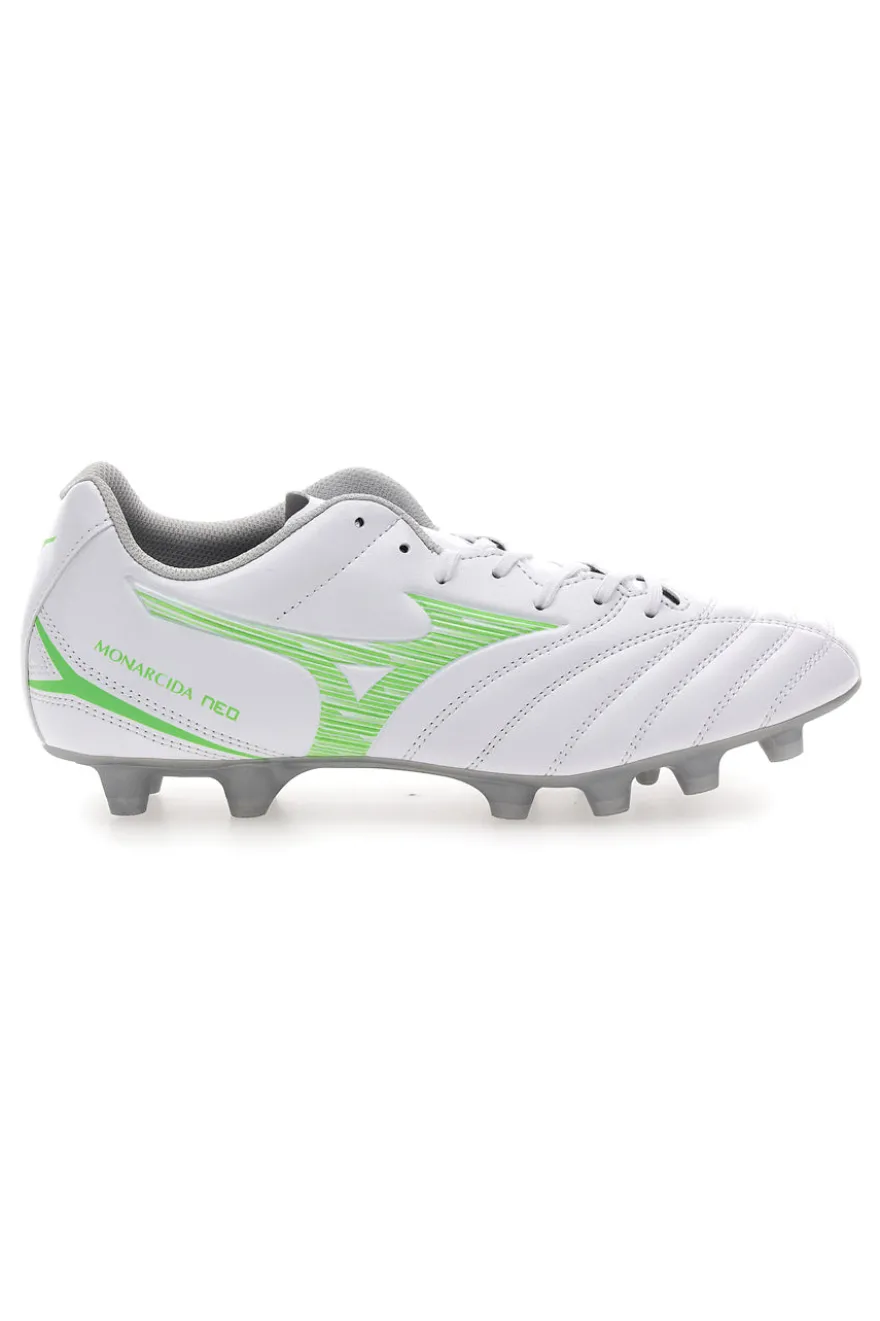 Scarpe da Calcio Bianche Per terreni Morbidi MIZUNO MONARCIDA NEO III SELECT