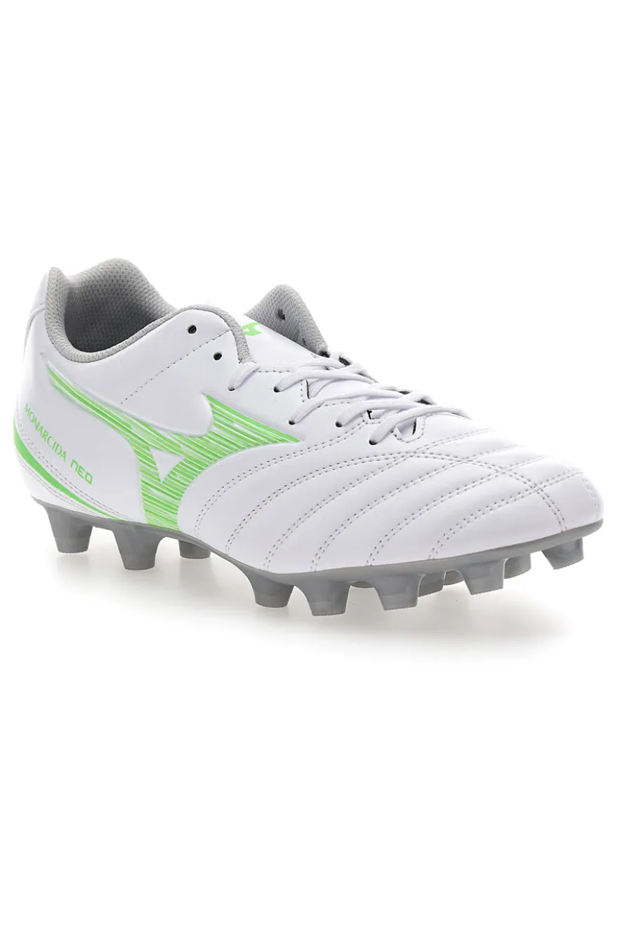 Scarpe da Calcio Bianche Per terreni Morbidi MIZUNO MONARCIDA NEO III SELECT