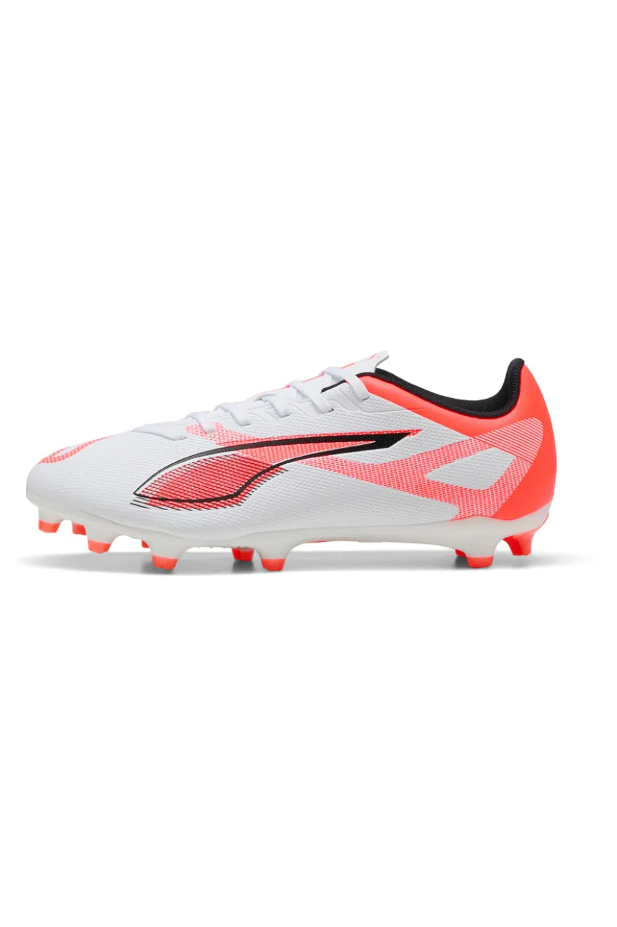 Scarpe da Calcio Bianche e Rosse con Tacchetti Puma ULTRA 5 PLAY FG/AG