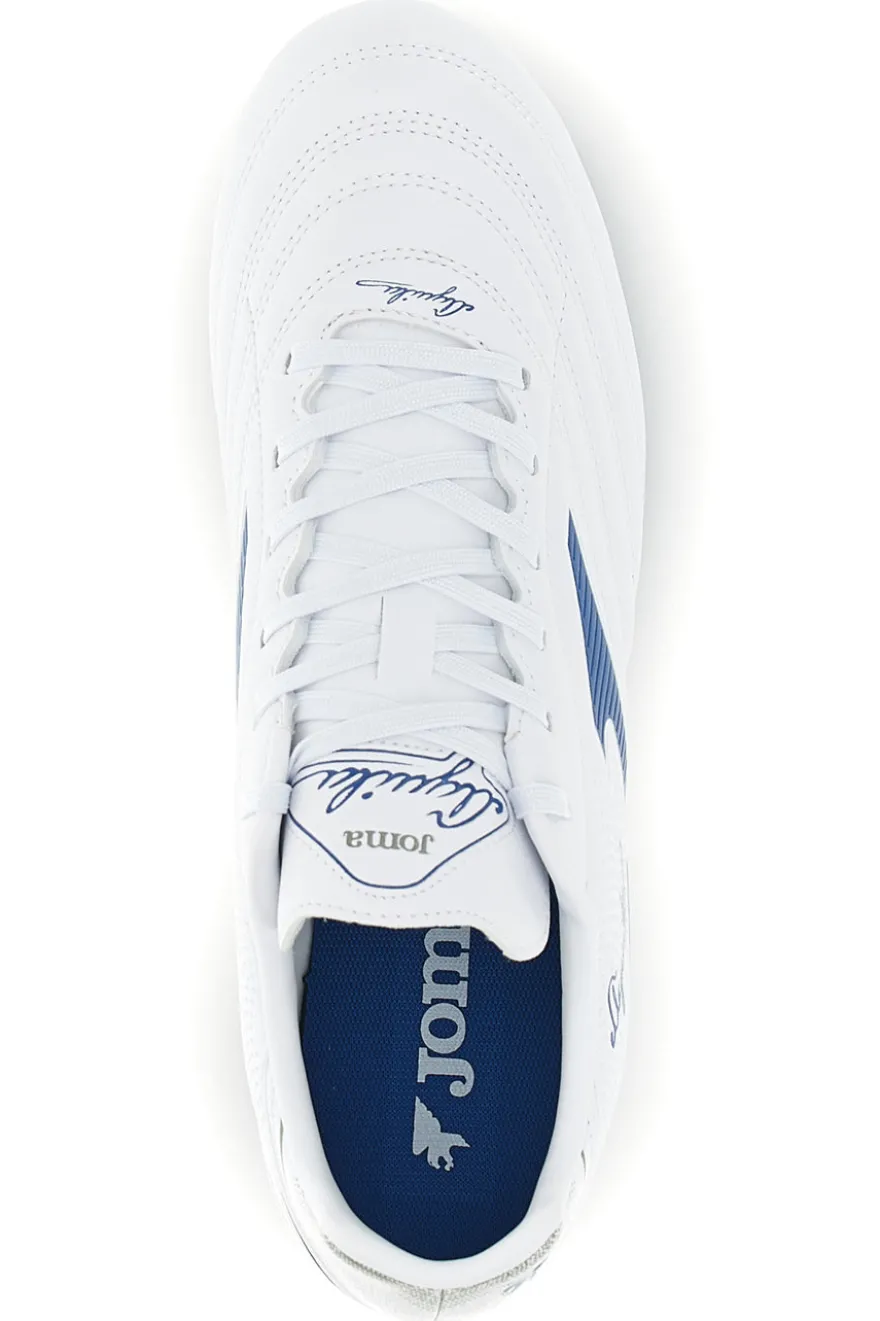 Scarpe da calcio bianche con suola FG Joma AGUS2602FG