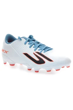Scarpe da calcio bianche con dettagli azzurri Skechers SKX_2 Club MG