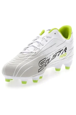Scarpe da calcio bianche lime tacchetti LOTTO SOLISTA 700 IX
