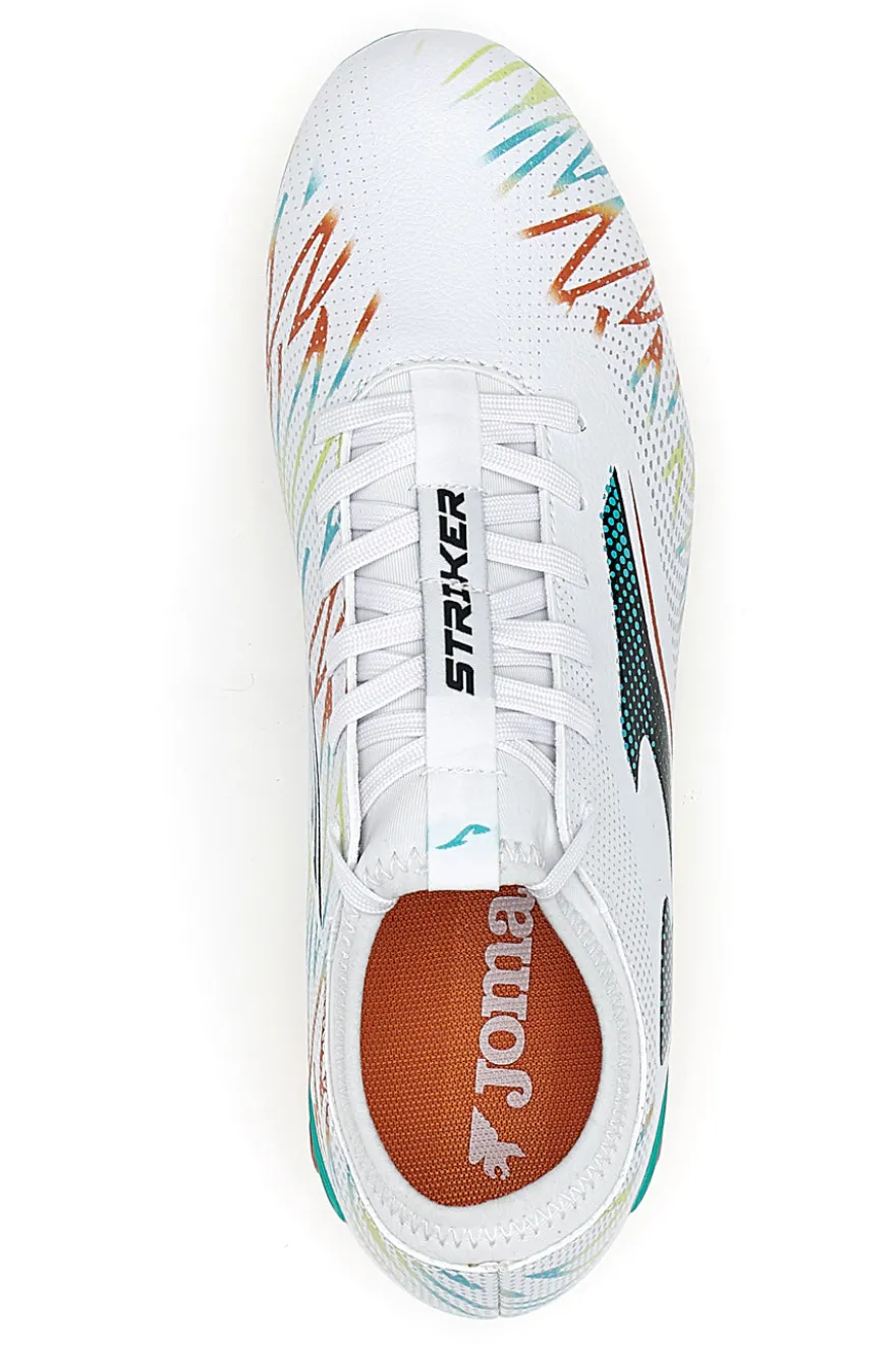 Scarpe da Calcio Bianche Con Lacci JOMA STRIKER 2502